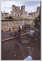 Opgravingen 2000-2001 © Dienst Stadsarcheologie